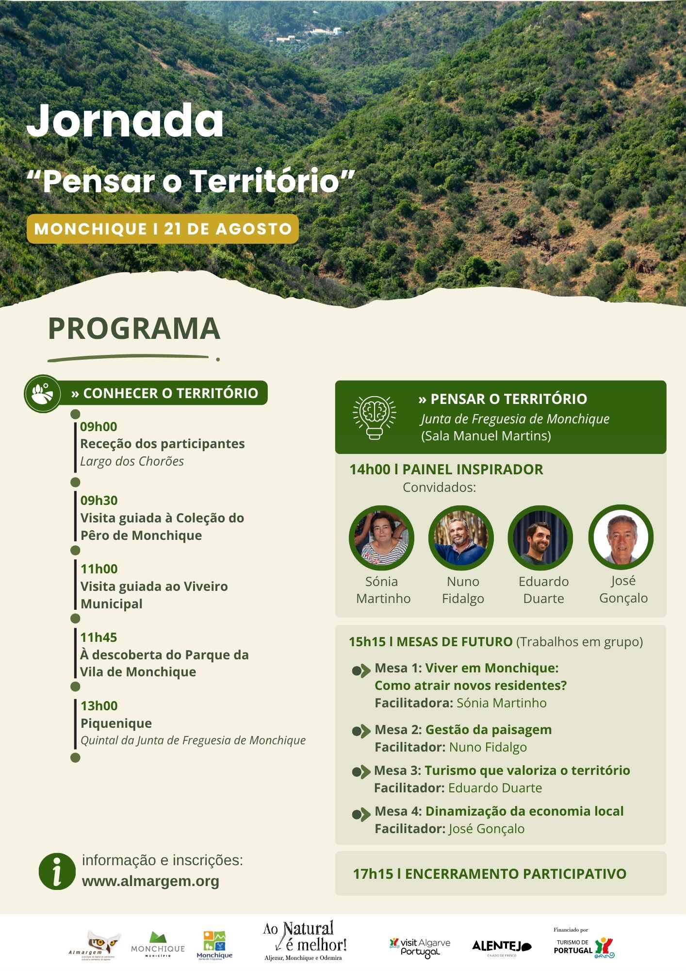 NOVO Programa Jornada  Pensar  o Território